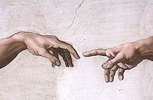 218px Hands Of God And Adam